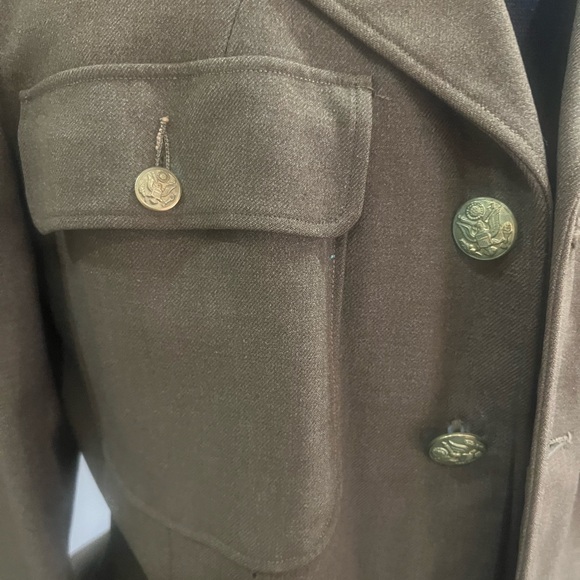 Vintage Military Style Jacket - Picture 2 of 8